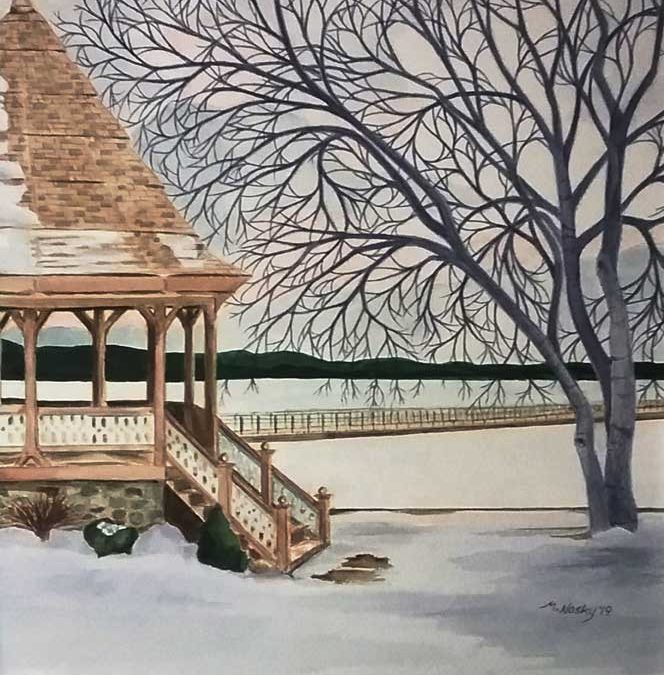 "Frozen Skaneateles" by Marilyn Nosky