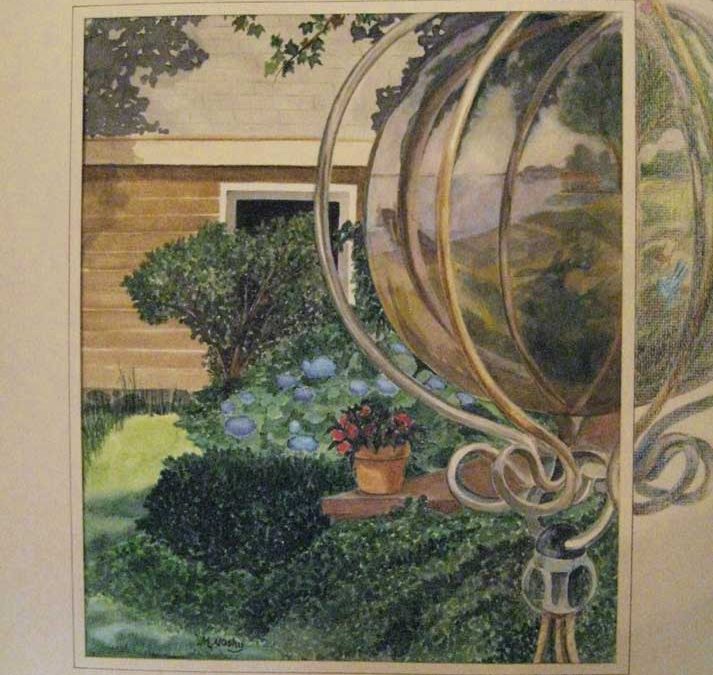 "Windchime Reflections" by Marilyn Nosky