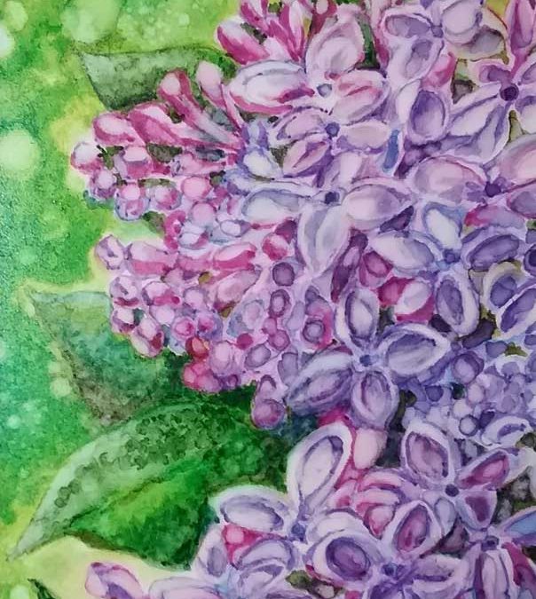 "Lilacs" by Marilyn Nosky