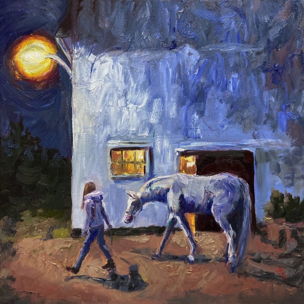 "Night at the Barn: In Sync" by Victoria Brzustowicz