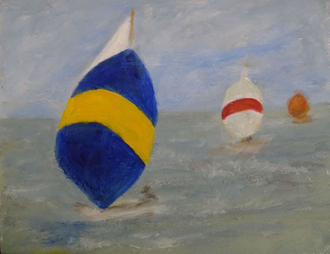 "Spinakers" by Bev Cronkite