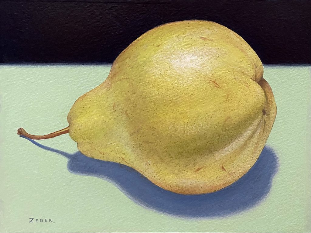 Pear Still Life by James Zeger