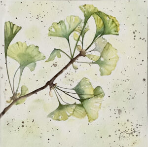 Some Ginko Leaves by Patti Same