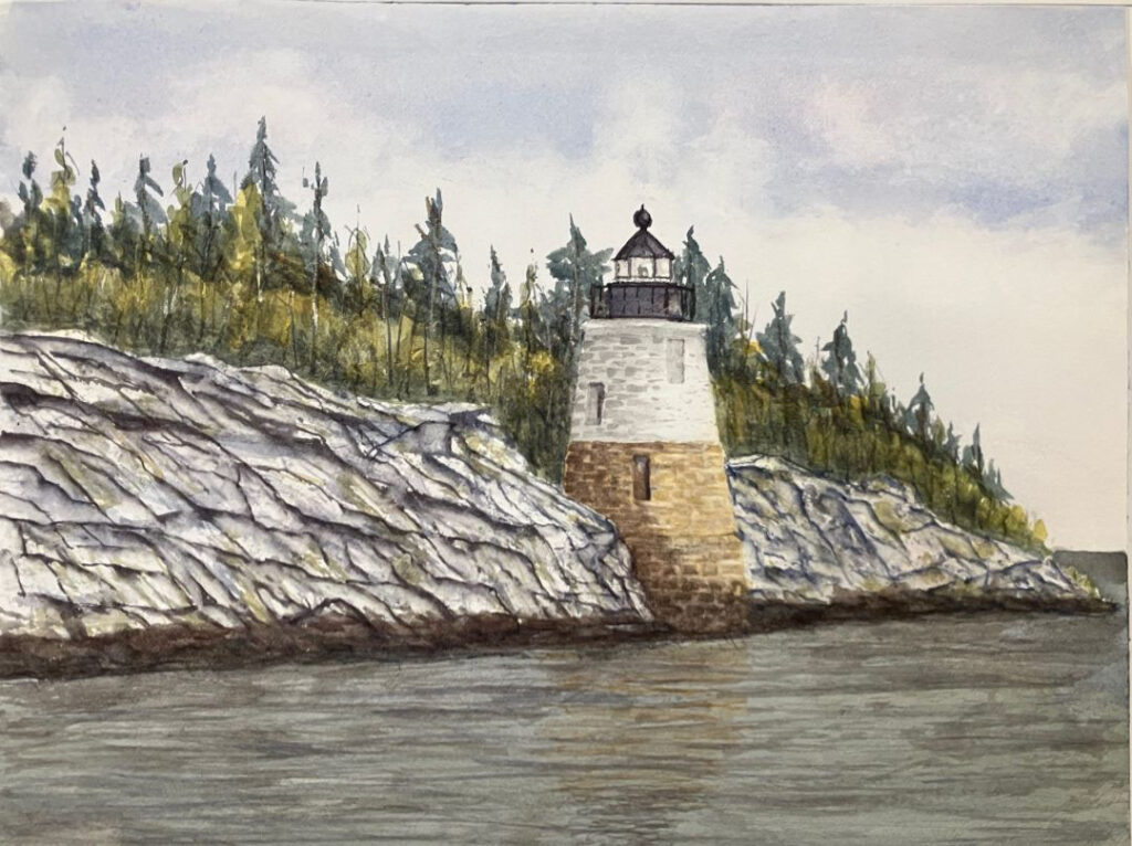"Castle Hill Light" by Doug Bloom