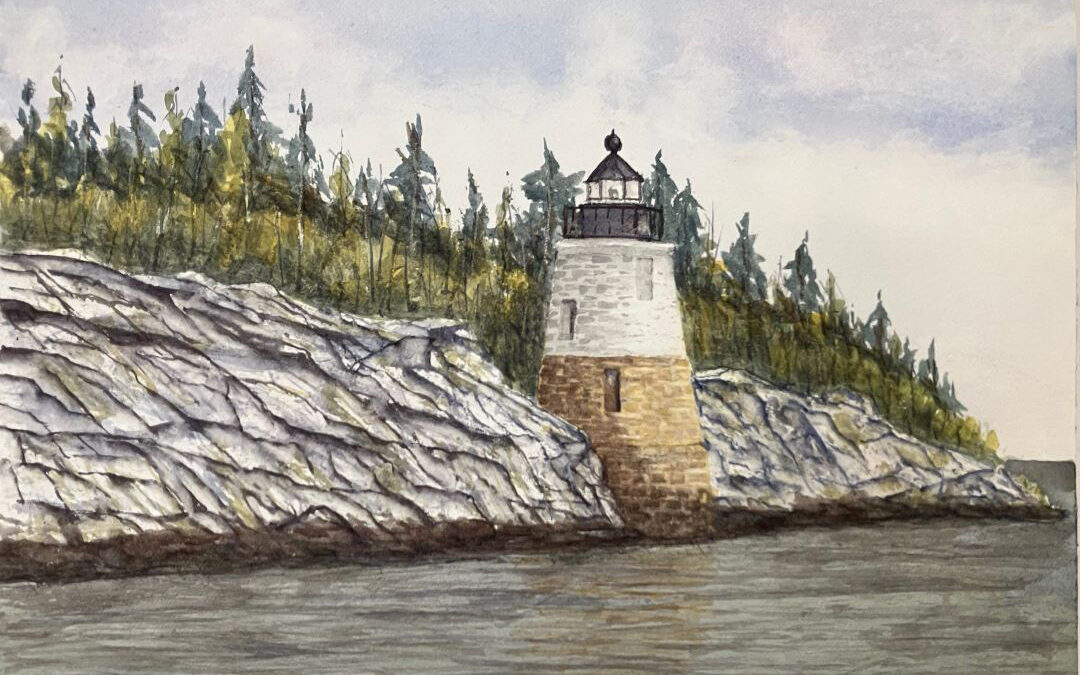 “Castle Hill Light,” Newport, RI