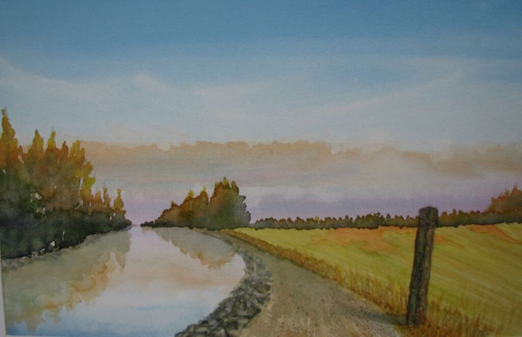 "Dawn at Mile Post Two" by Doug Bloom