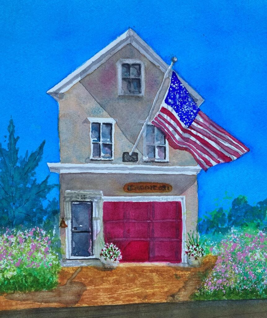 "Engine Company Red" by Doug Bloom