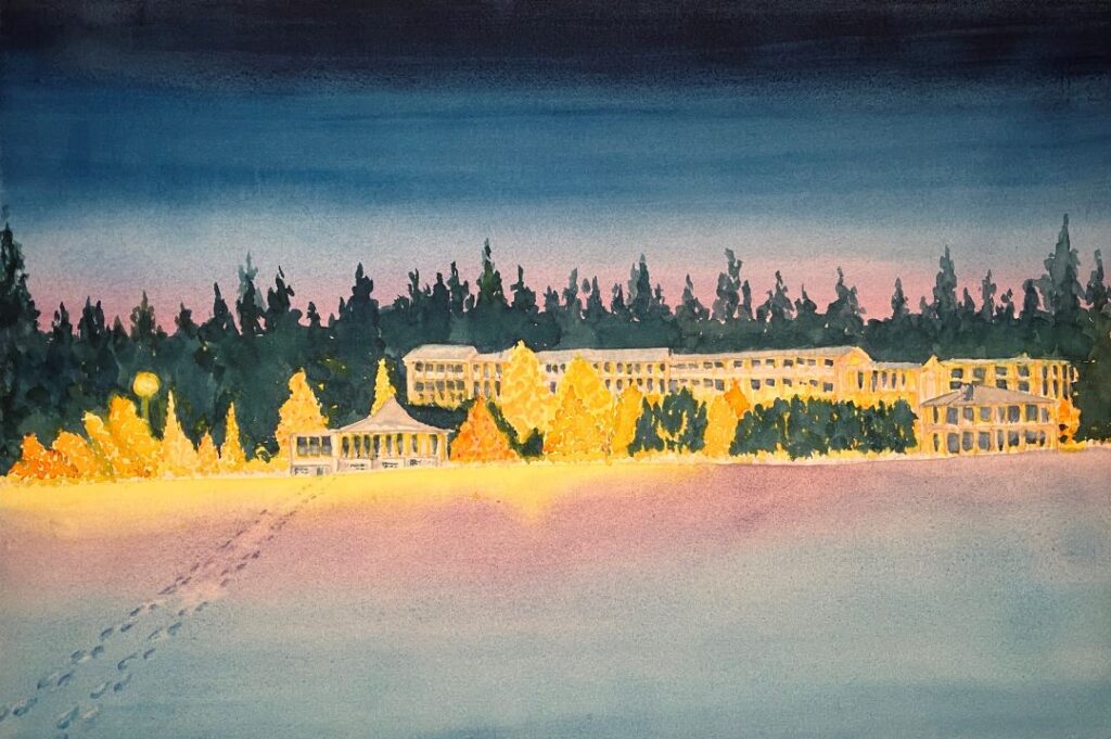"Twilight Hike" by Doug Bloom