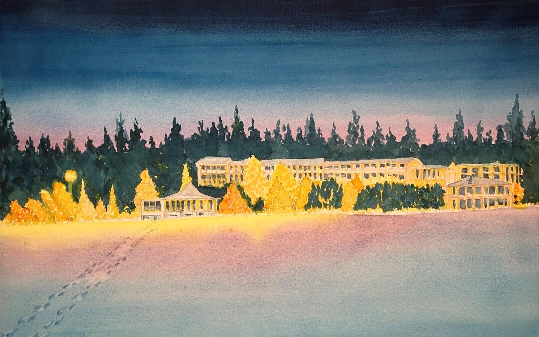 "Twilight Hike" by Doug Bloom