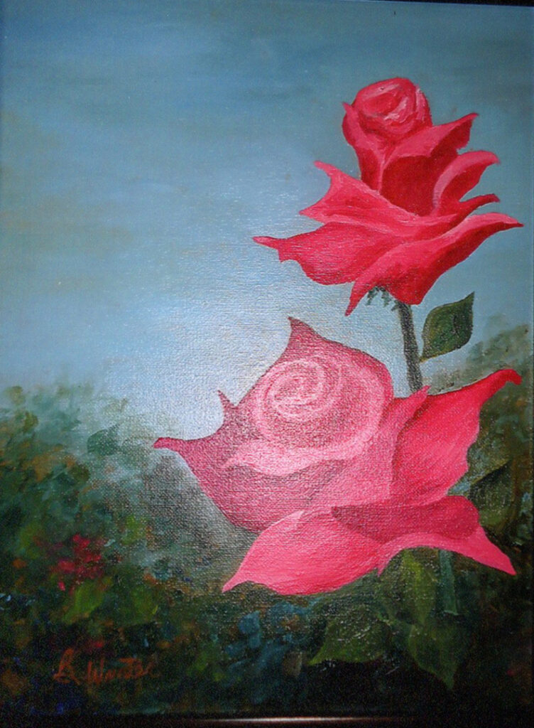 First Prize Tea Rose by Bob Winter
