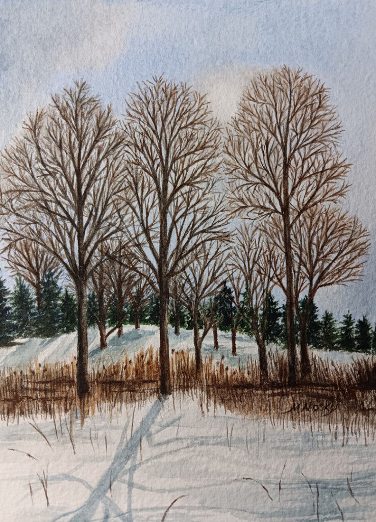 Nosky Winter Light 1-15 Winter Light by Marilyn Nosky