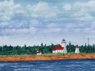 Wood Island Lighthouse by Doug Bloom Wood Island Lighthouse by Doug Bloom