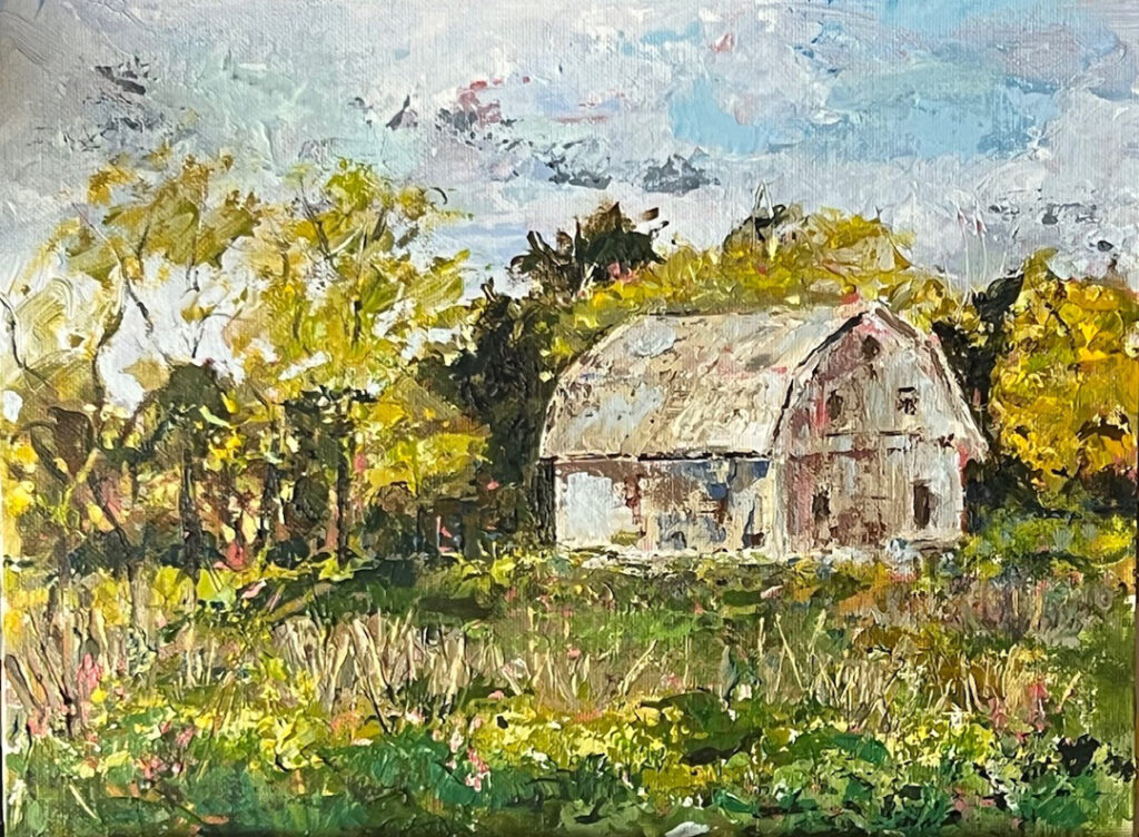 Clark Barn, Early June by Kim Fink Clark Barn, Early June by Kim Fink