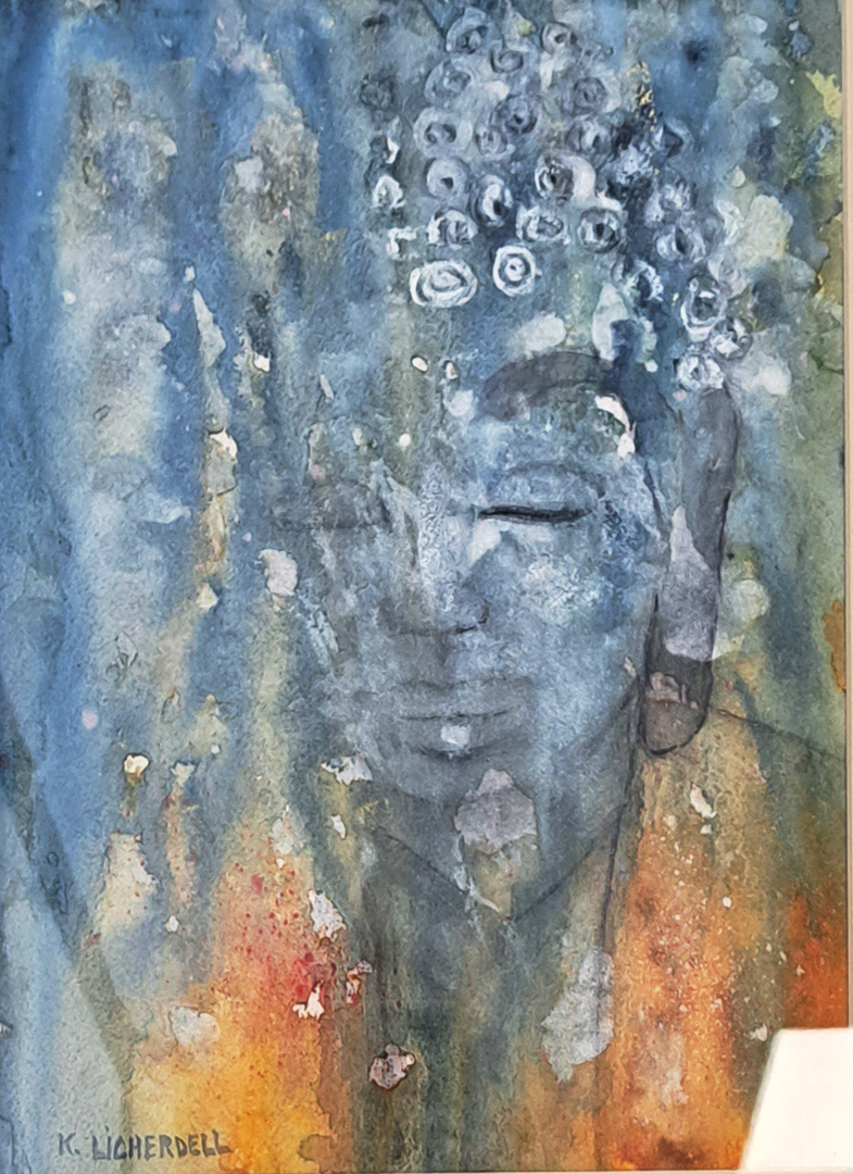 Emerging Buddha by Kaye Licherdell