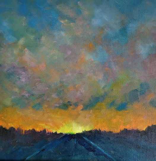 Lorraine's Sunrise by Pat Gough Lorraine's Sunrise by Pat Gough