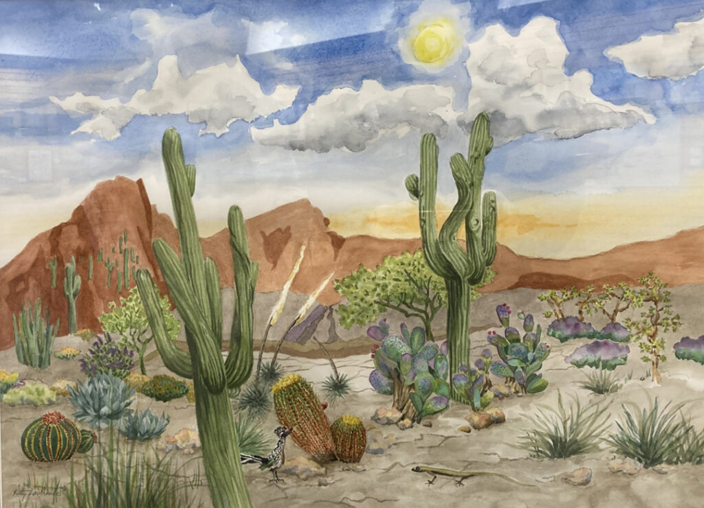 Dancing Cacti by Kitty Lawrence Dancing Cacti by Kitty Lawrence