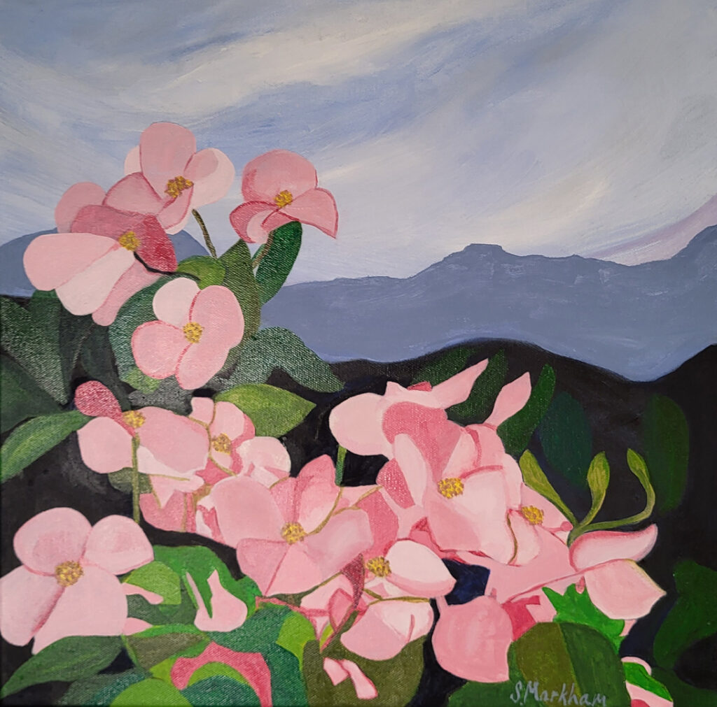 Pink Doogwood by Suzanne Markham Pink Doogwood by Suzanne Markham