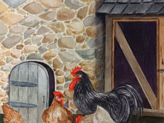 Marie's Hamlet Farm by Marilyn Nosky Marie's Hamlet Farm by Marilyn Nosky