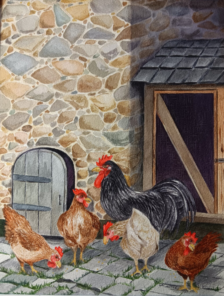 Marie's Hamlet Farm by Marilyn Nosky Marie's Hamlet Farm by Marilyn Nosky