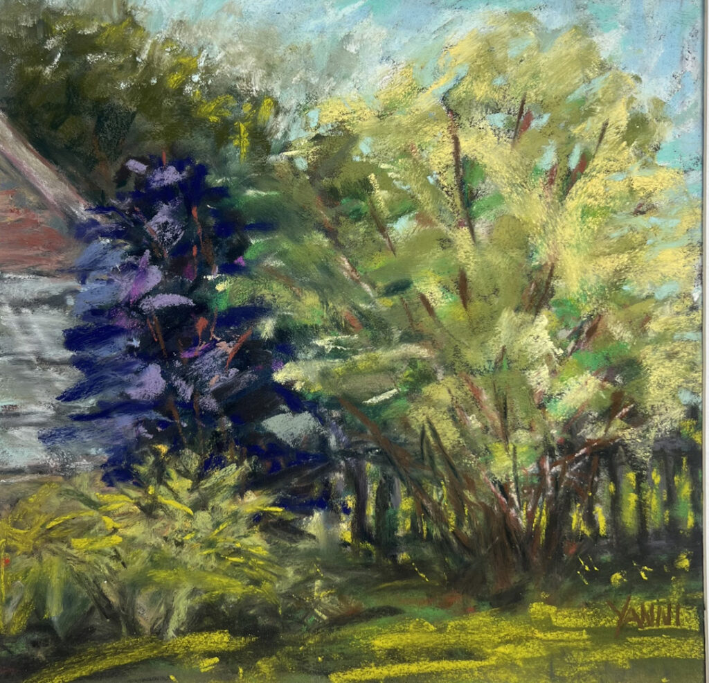 Backyard Trees by Lee Yanni Backyard Trees by Lee Yanni